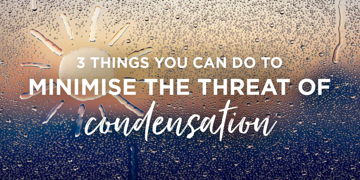 how to stop condensation on windows